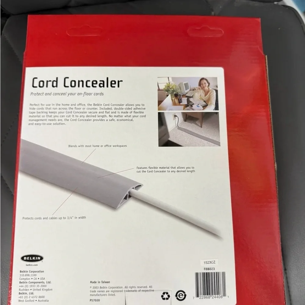 Belkin Cable Cover in Light Gray